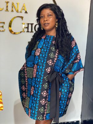 GTP Balloon Sleeve Midi Dress bubu bloom collection. Contact for Pricing