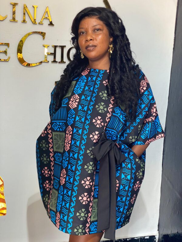 GTP Balloon Sleeve Midi Dress bubu bloom collection. Contact for Pricing