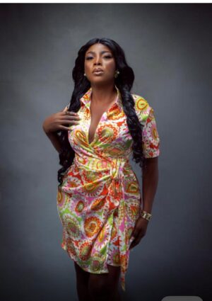 coolfit Vlisco Print Wrap Dress. Contact for Pricing
