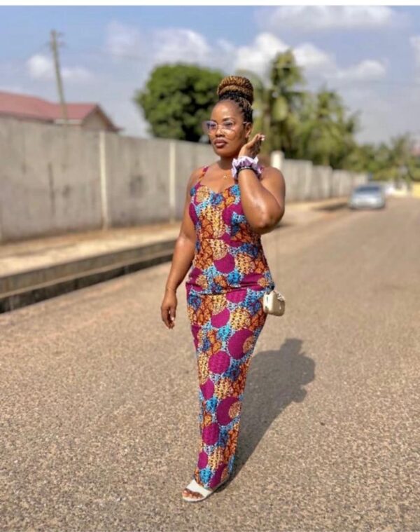 females wear Ankara Sleeveless Maxi Dress. Contact for Pricing