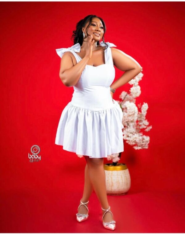 Paradise Silk-Finish Evening Gown.      Contact for Pricing